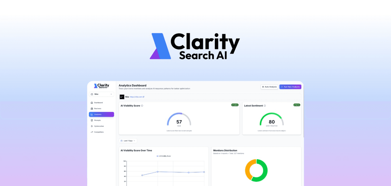 Clarity Search AI screenshot